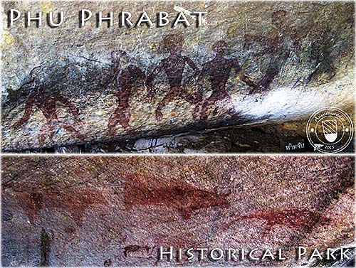 'Pre-Historic Cave Paintings in Phu Phrabat Historical Park' by Asienreisender